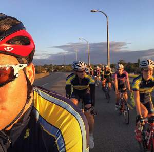 Early morning rll out with the crew